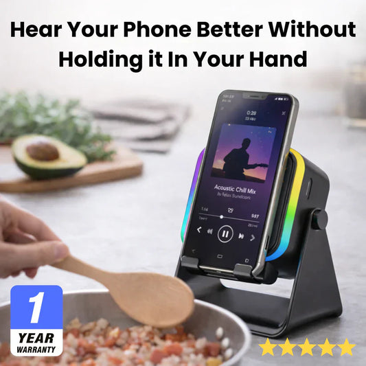 LuvRoxy™ 3 In 1 Phone Induction Speaker