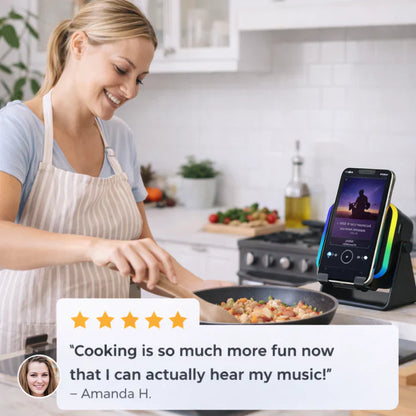 LuvRoxy™ 3 In 1 Phone Induction Speaker