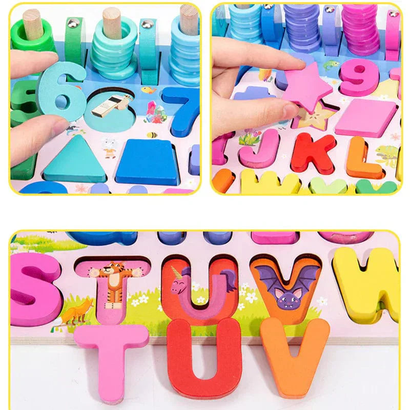 LuvRoxy Board - Wooden Educational Table