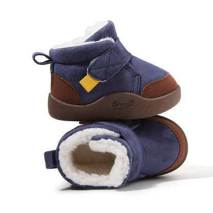 LuvRoxy™ Infant Winter Boots – Plush and Soft Sole Baby Snow Shoes