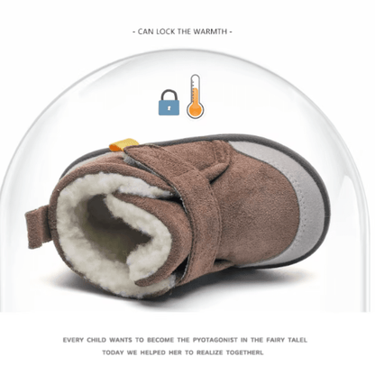 LuvRoxy™ Infant Winter Boots – Plush and Soft Sole Baby Snow Shoes