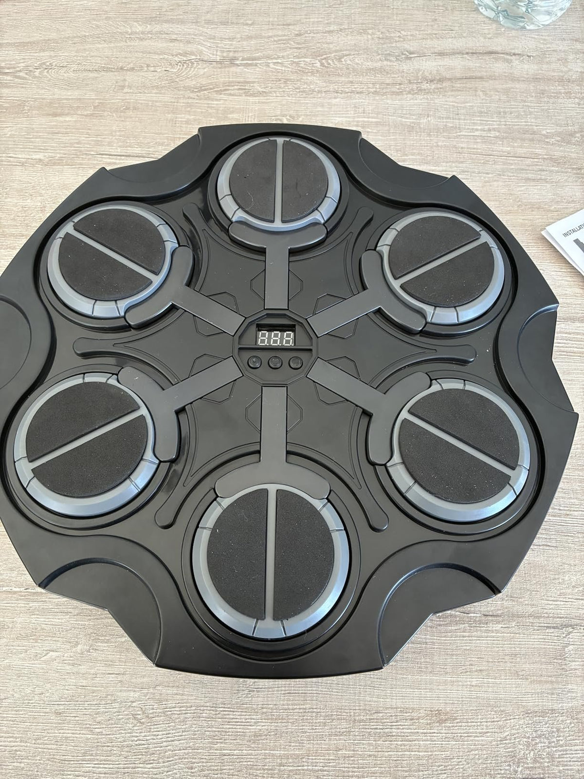 Musical boxing trainer for training and fitness