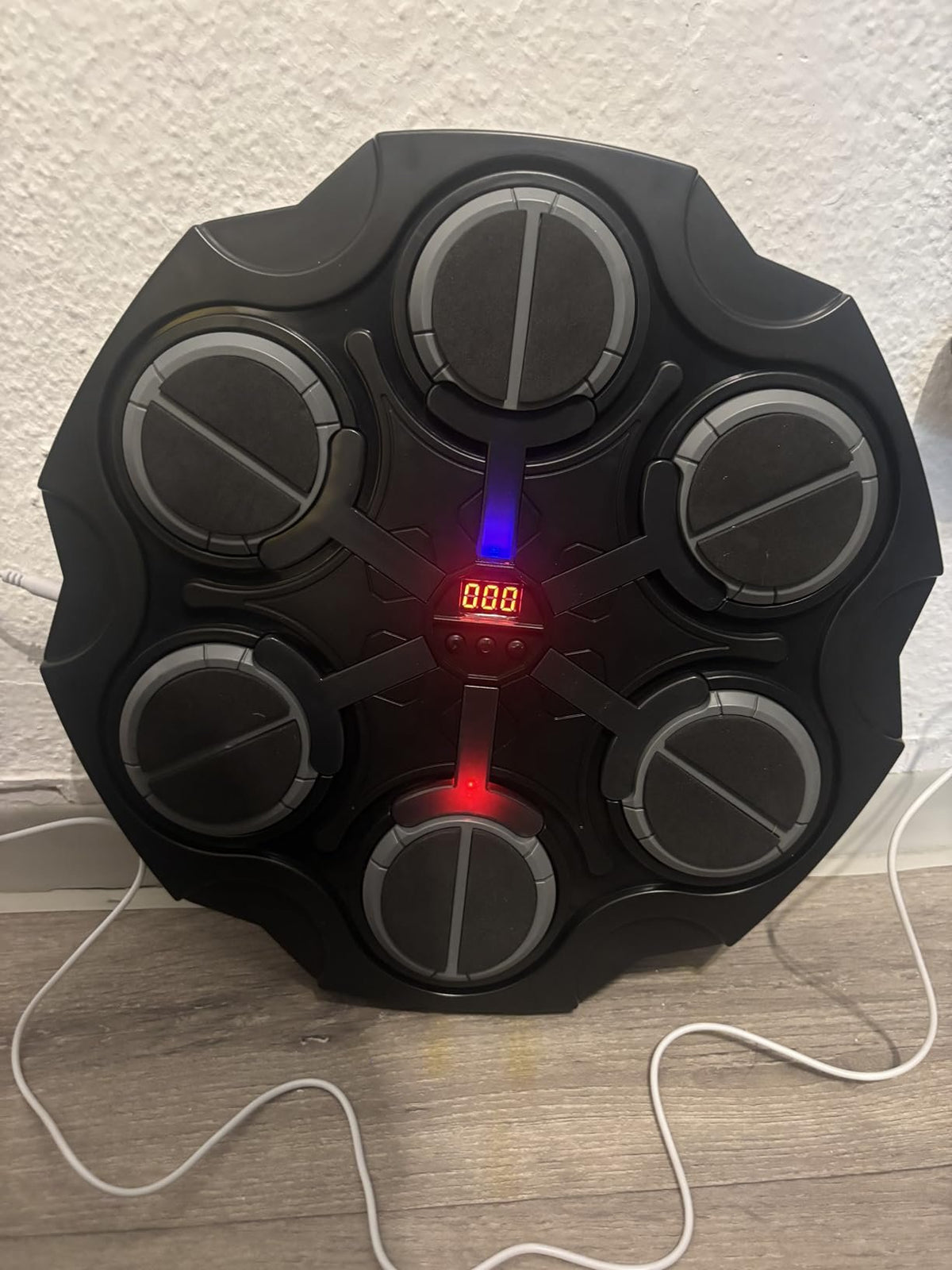 Musical boxing trainer for training and fitness