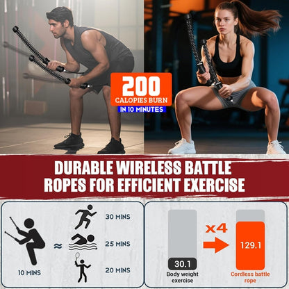 LuvRoxy™ Ropeless Battle Ropes
